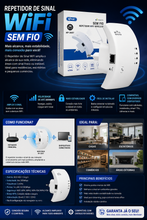 Carregar imagem no visualizador da galeria, Repetidor de Sinal Wifi