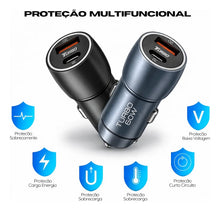 Carregar imagem no visualizador da galeria, Carregador Veicular Tipo-C 9.1A Turbo 60W CJ13-3
