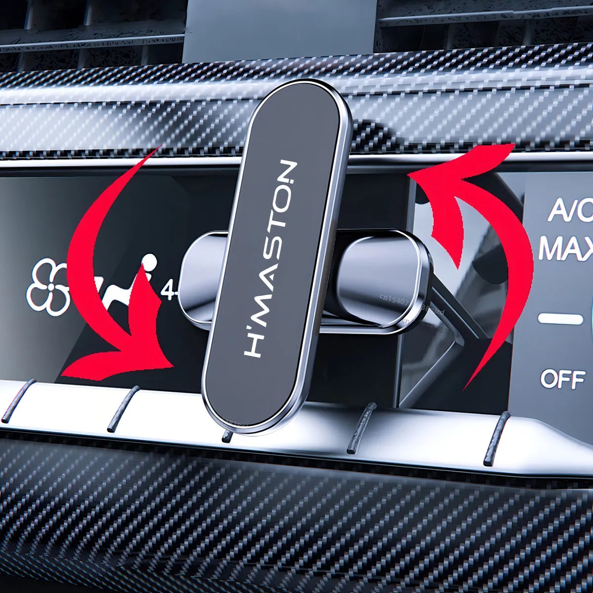 Suporte celular Magnético H-Maston para Automóvel
