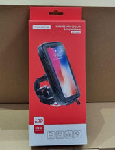 Carregar imagem no visualizador da galeria, Suporte Celular a prova D'agua para Motocicleta com Carregamento USB
